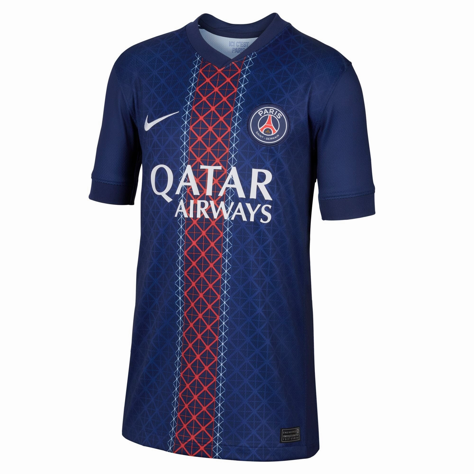 Unisex style Paris Saint-Germain 25/26 Home Youth Jersey (HJ5293-411)