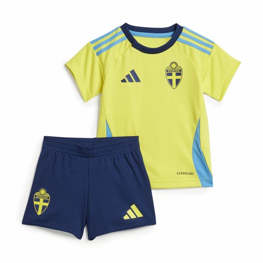 Quick Release Tag Action Gear Sweden 2024 Home Mini Kit Full Set Shirt & Shorts