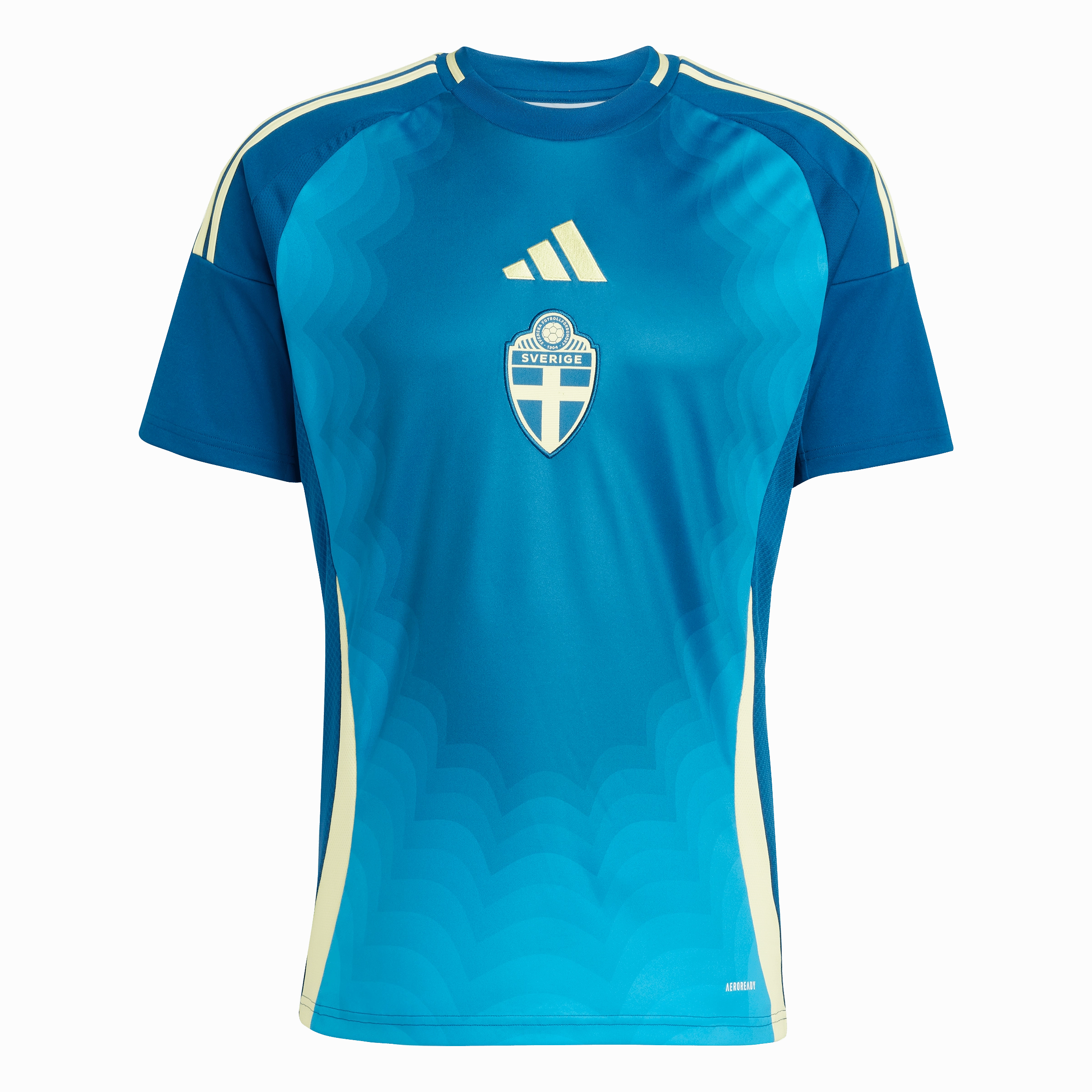 Sweden 2025 Away Jersey - Womens Team (JF0536) Workout Gear