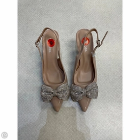 Shoes Heels Stiletto By Top Moda In Tan, Size: 6 confident look