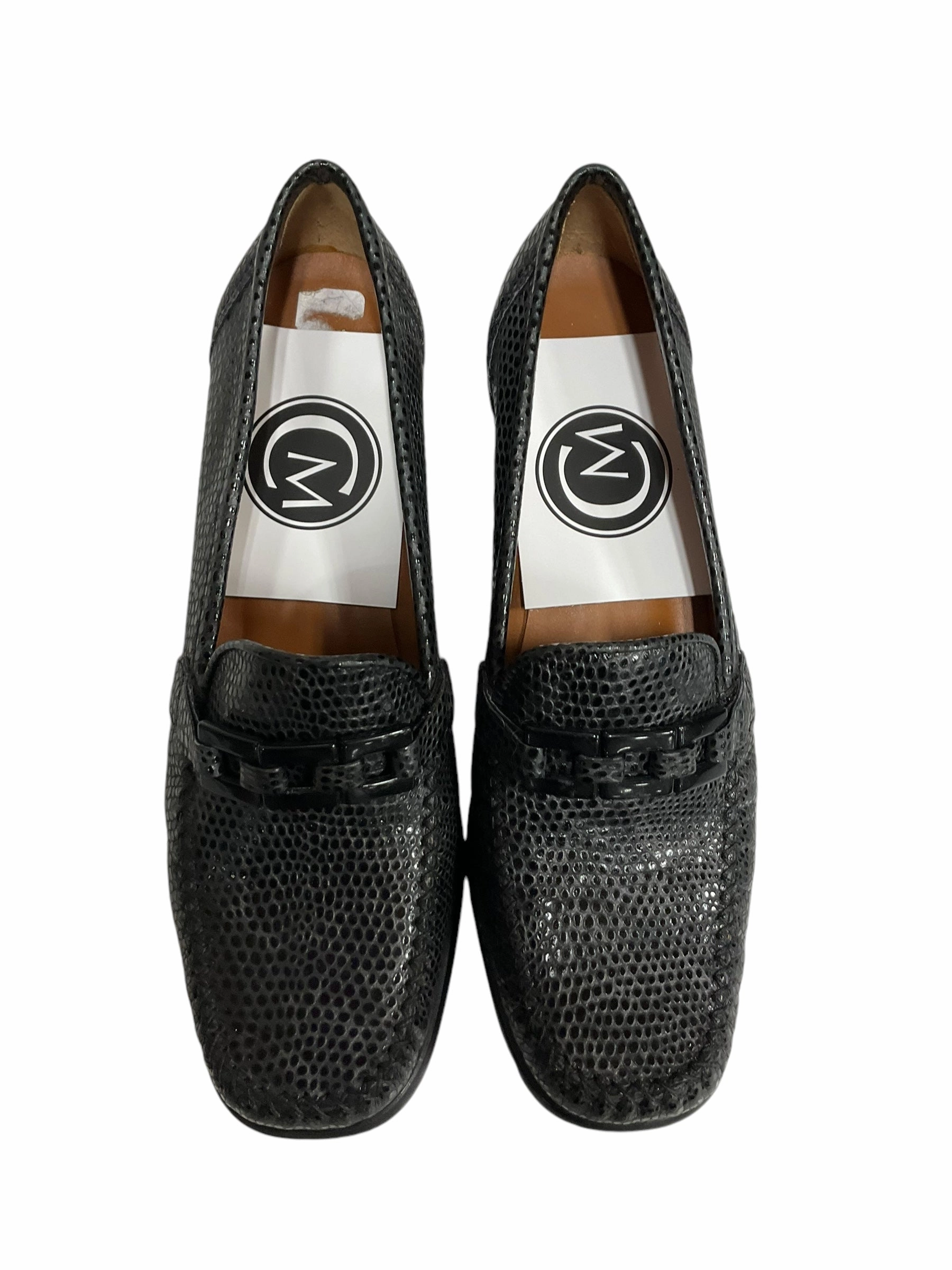 Shoes Heels Block By Stuart Weitzman In Snakeskin Print, Size: 8 Reinforced toe Sophisticated Pumps