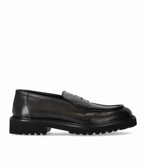 Adler Graphite Grey Loafer Sharp Detail