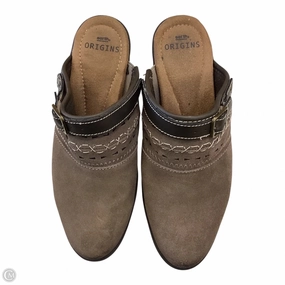 Sexy High Heels Shoes Heels Block By Earth Origins In Tan, Size: 7.5