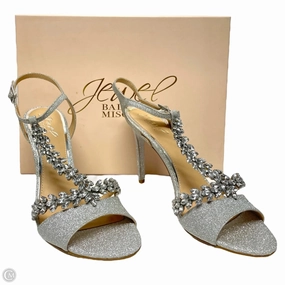 Shoes Heels Stiletto By Badgley Mischka In Silver, Size: 8.5 Durable Material