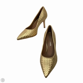 Holiday Fashion Heels Good flexibility Shoes Heels Stiletto By Donald Pliner In Gold, Size: 7