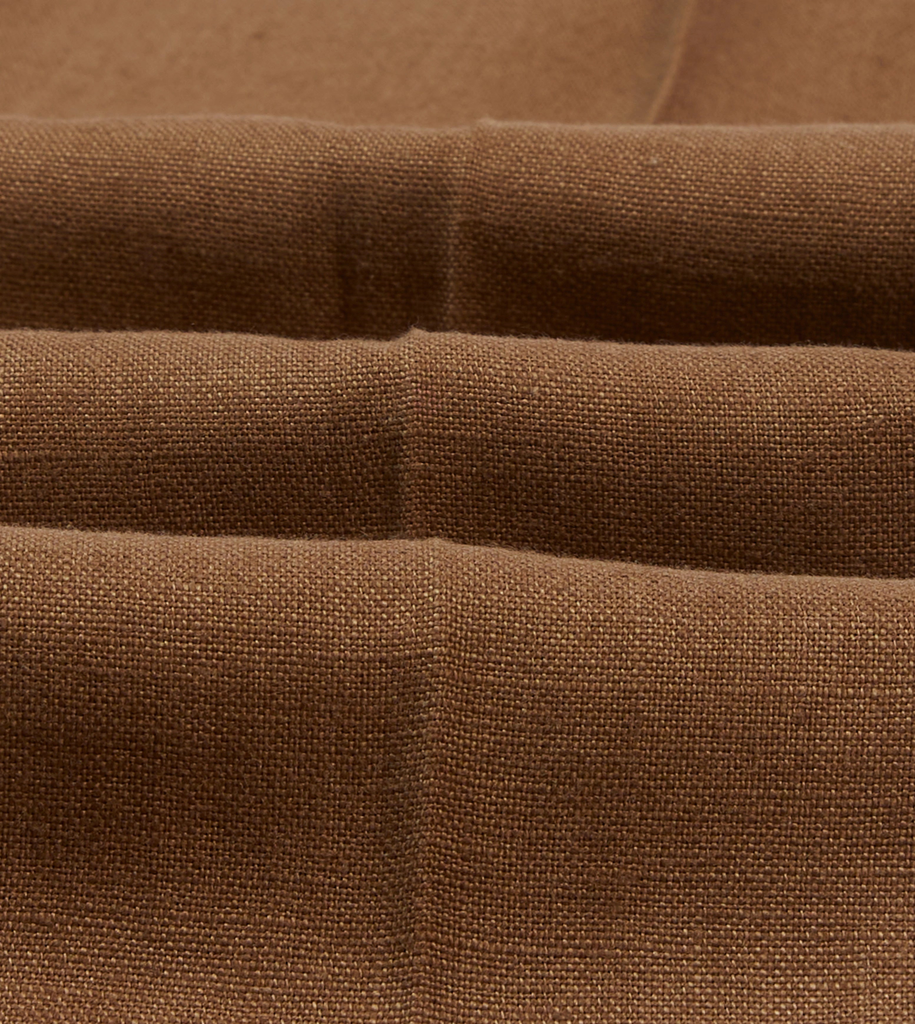 Tobacco Antique Linen Games Trousers All-Day Wear Formal Look