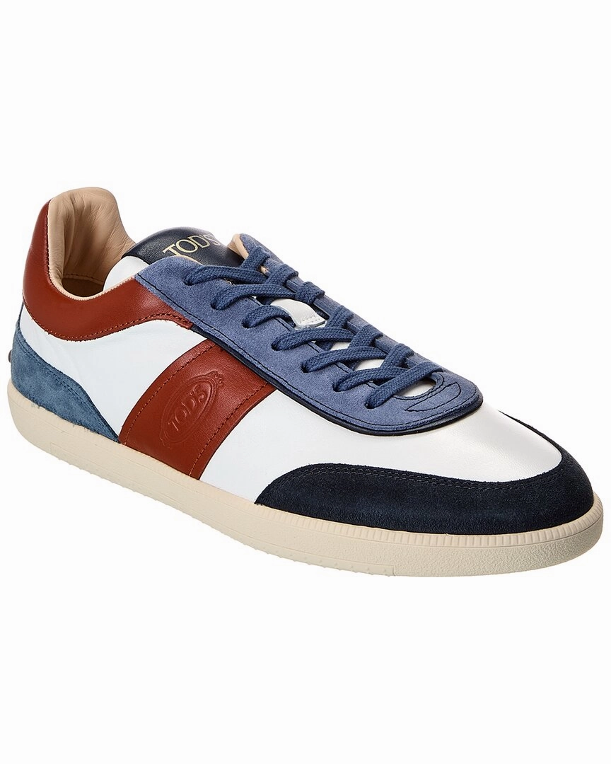 TOD??s Leather & Suede Sneaker Strong Lane