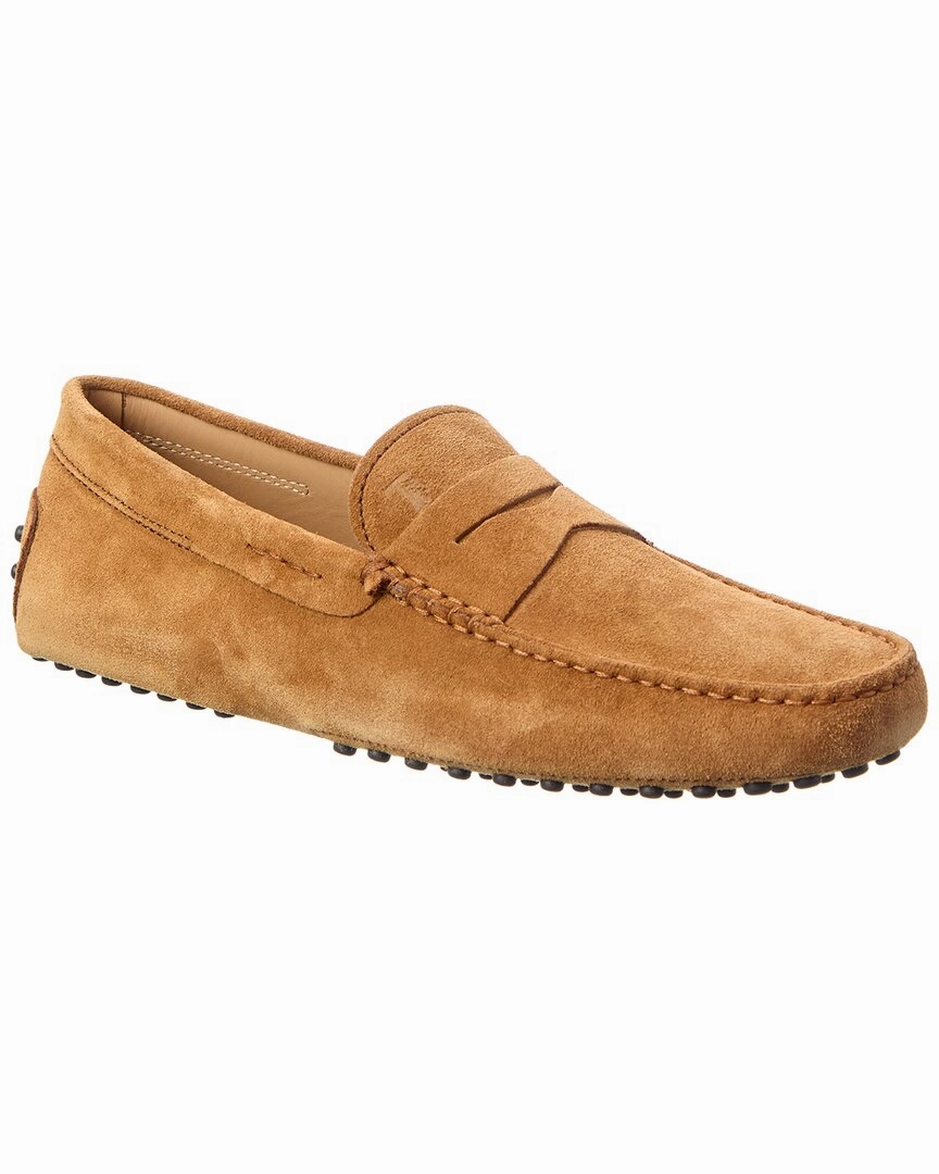 TOD??s Suede Loafer Guard Steps Fresh Motion