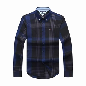 Travel Essential Tommy Hilfiger Long Sleeve Men II Check Shirt
