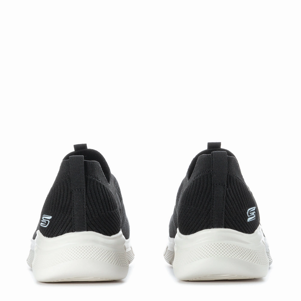 Color run hydro - resistant - feature shoes Bobs B Flex Slip On Wide - Womens