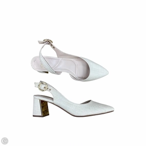Casual Day Heels Shoes Heels Block By Jones New York In Cream, Size: 9
