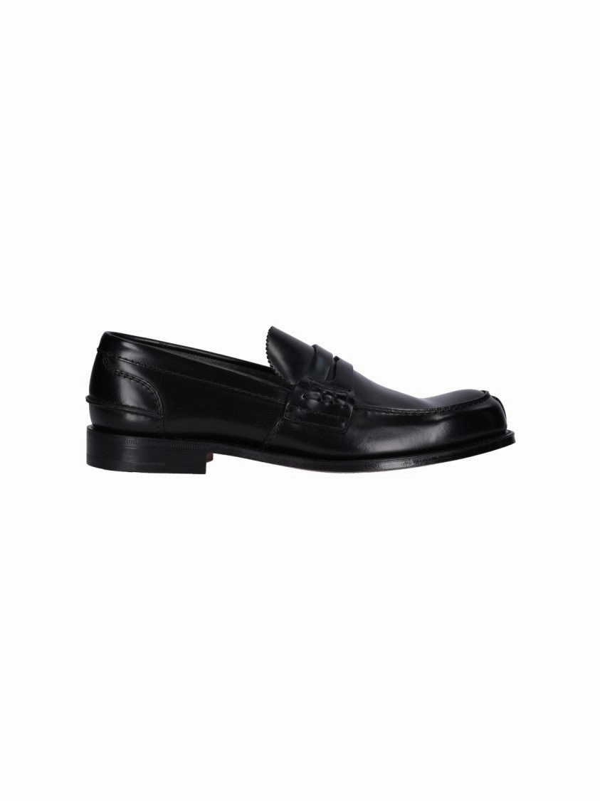 Pembrey" Loafers ?C Black Comfortable Office Slip-ons