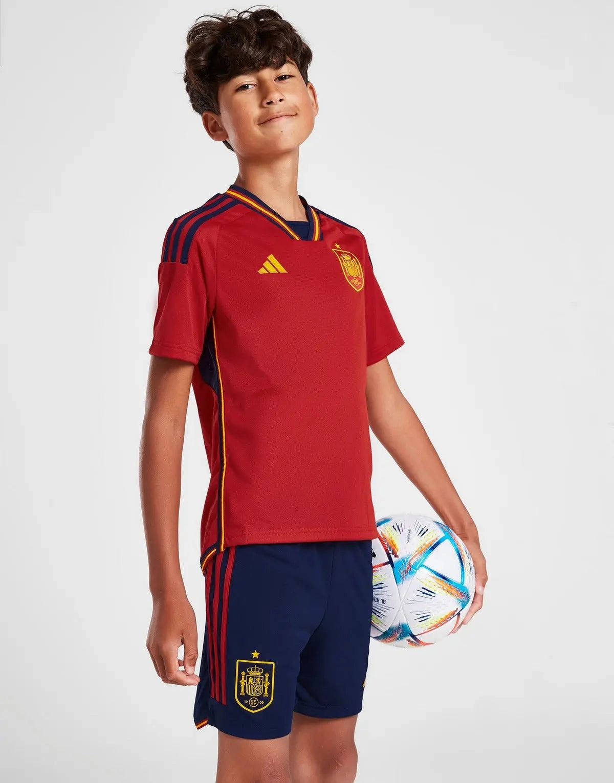 Workout Layer Athletic Performance Spain 2022 Home Kit Junior Full Set T-shirt & short