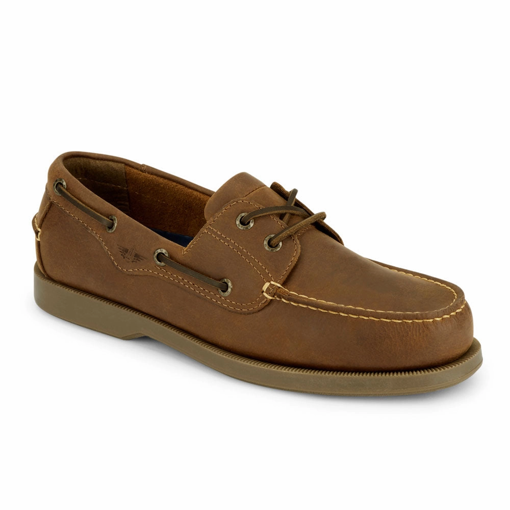 Dockers Mens Castaway Leather Casual Classic Boat Shoe - Wide Widths Available Cool Pace