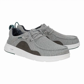 Men's Wally Hey2O Mesh Lace Shoe In Monument Grey/dawn Blue Everyday Shoes
