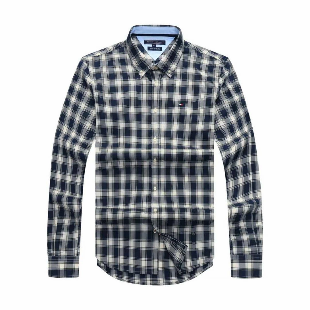 Tommy Hilfiger Long Sleeve Men II Check Shirt Classic Wardrobe