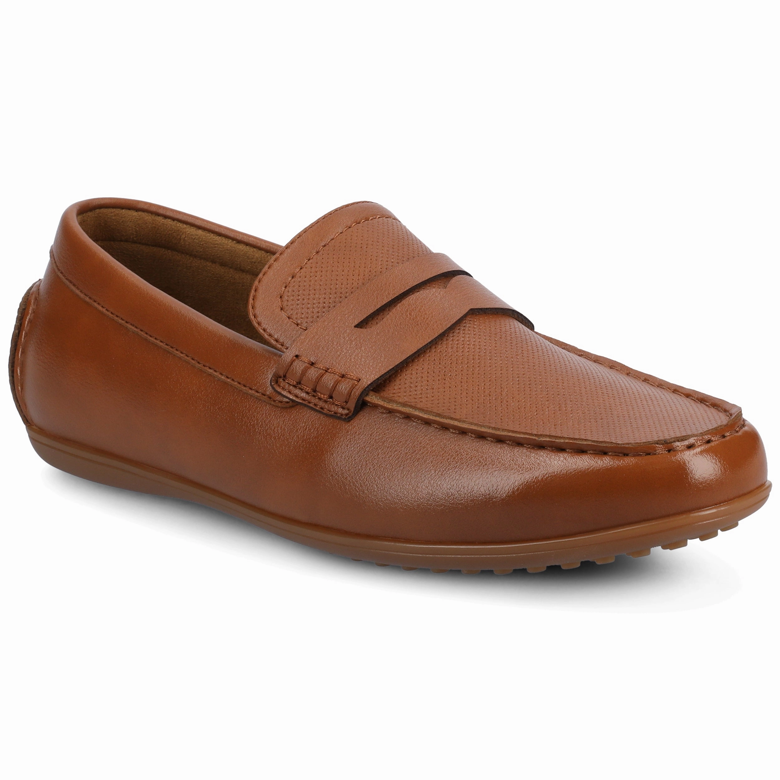 Vance Yates Medium and Wide Width Perforated Slip-on Driving Penny Loafer Investor Meeting Comfy Fit