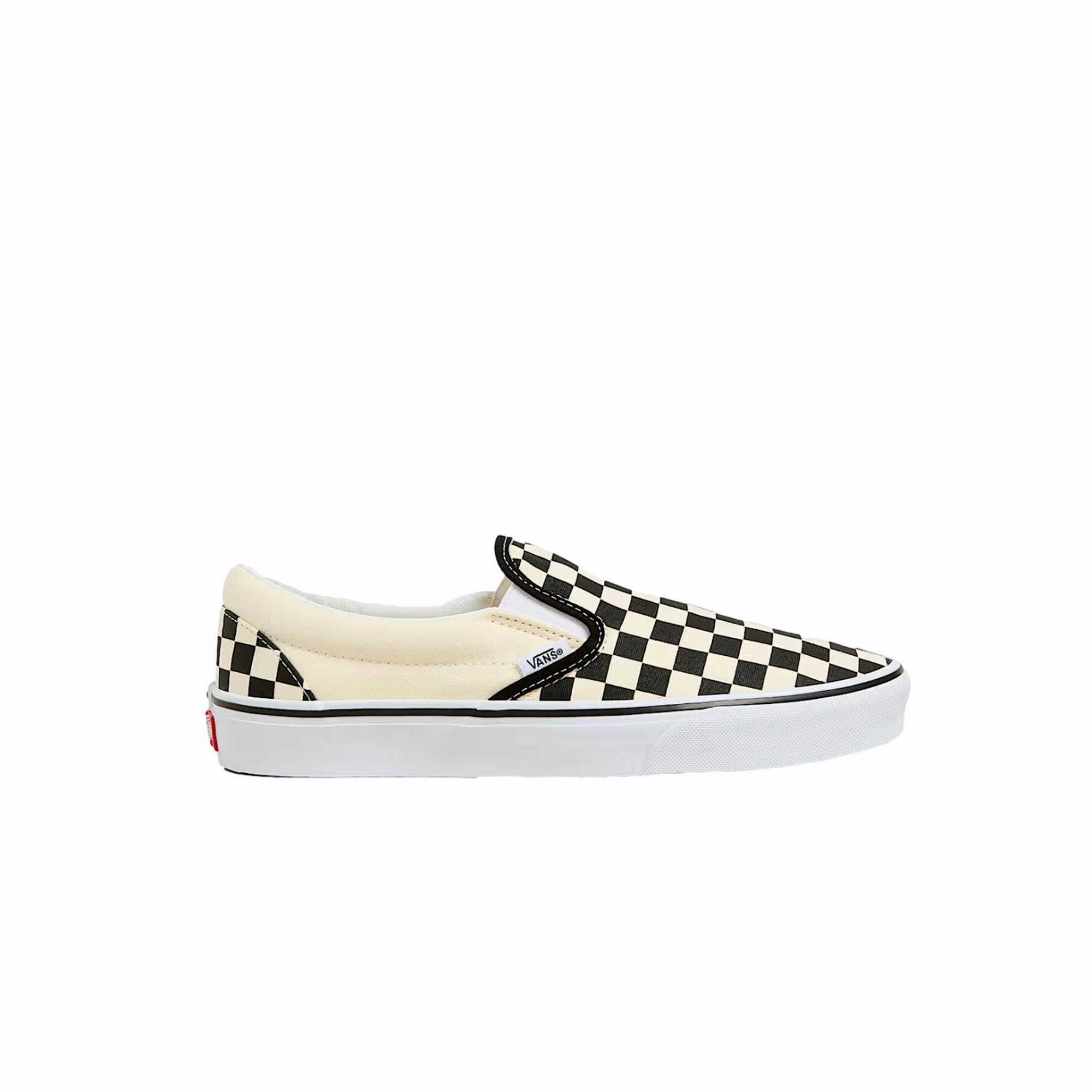 Fresh Guard Polished Detail Vans Classic Slip-on Black & White Checkerboard  VN000EYEBWW Men's