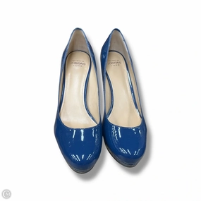 City Life Anti Slip Sole Shoes Heels Stiletto By Joan And David In Blue, Size: 7.5