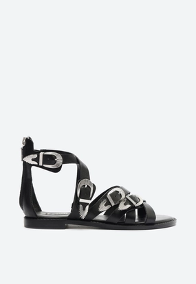 Open Toe Harper Leather Sandal