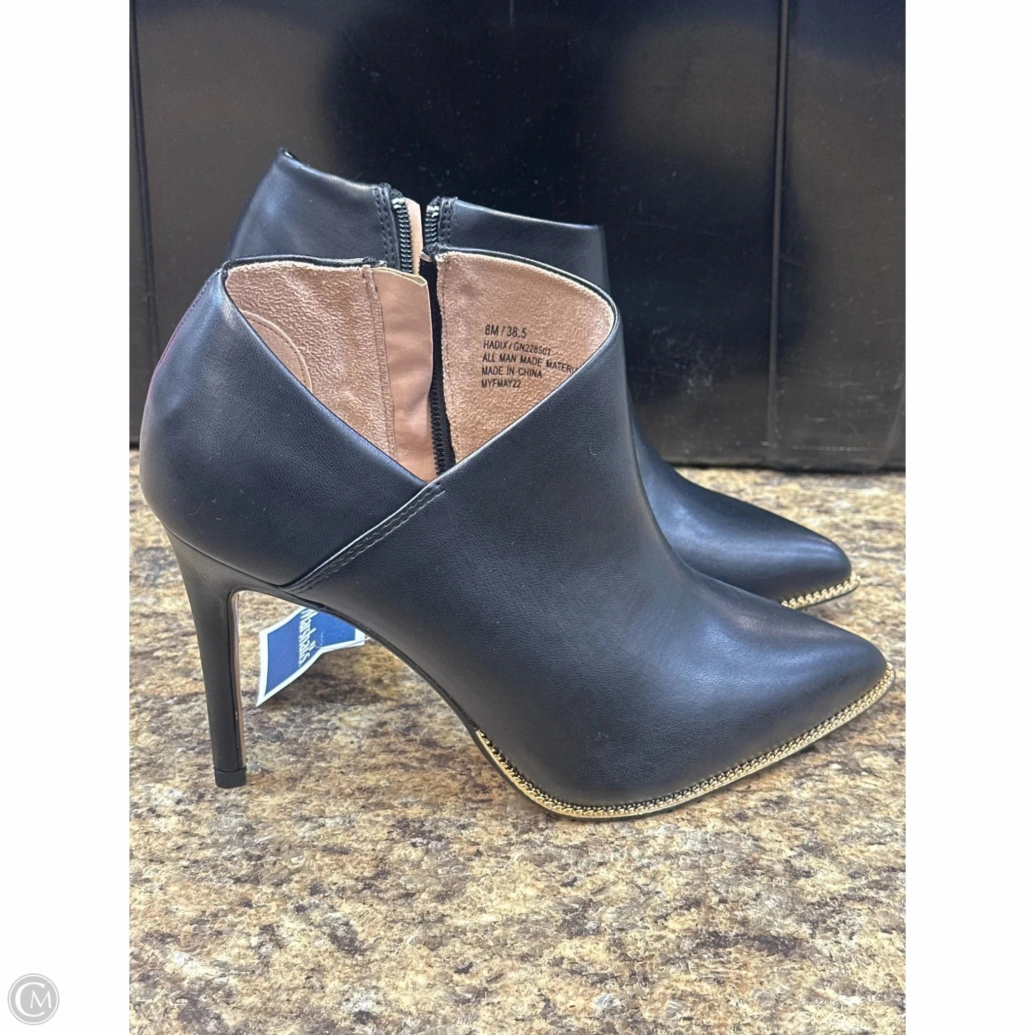 Trendy Sandals Shoes Heels Stiletto By Bcbg In Black, Size: 8