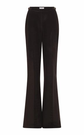 Elegant Cut Vesta Pant in Chocolate Fine Cashmere Corduroy