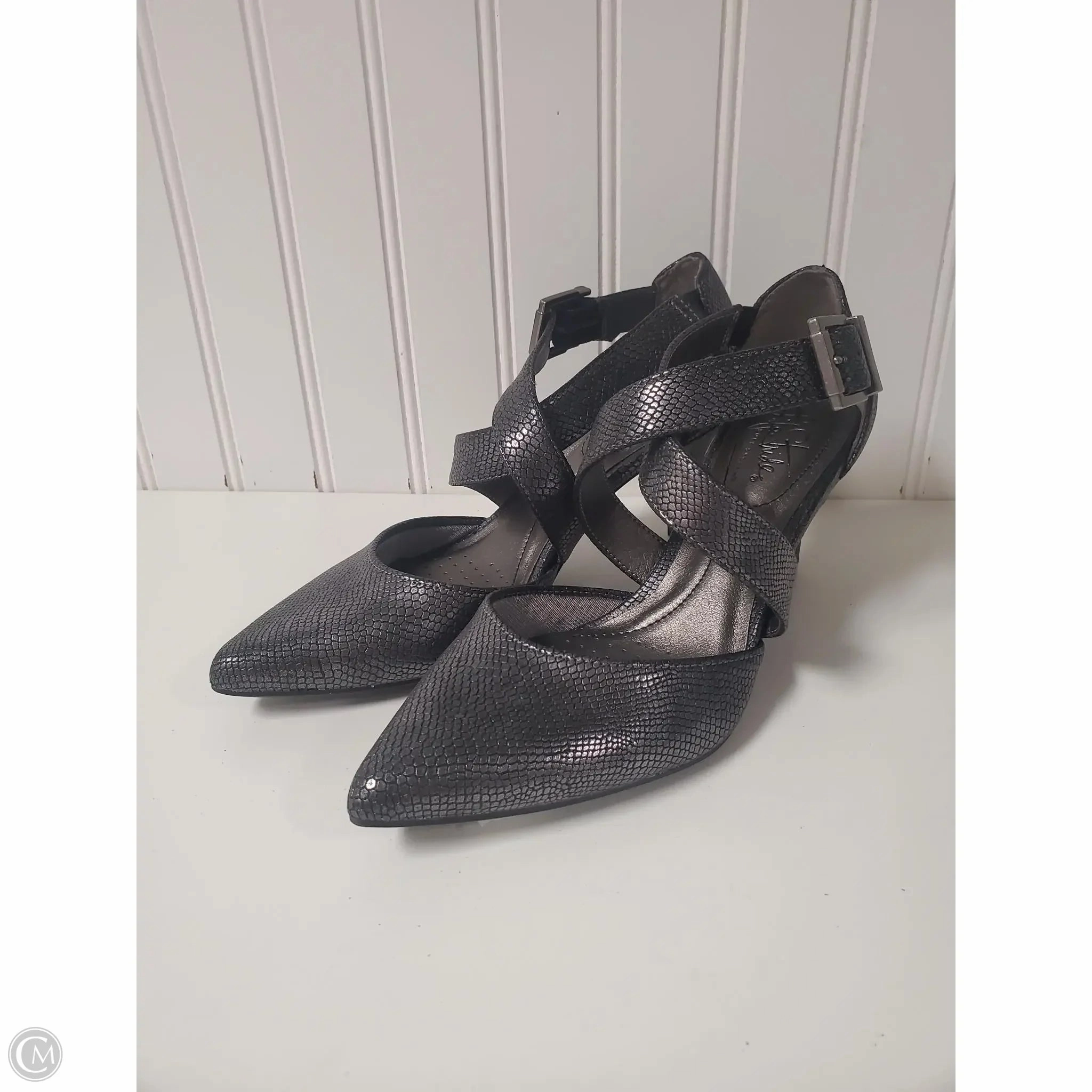 Dress Footwear Shoes Heels Stiletto By Life Stride In Snakeskin Print, Size: 6