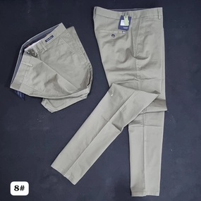 Vicobbs Men Stretchy Chino High Elastic Closure Trendy Comfort