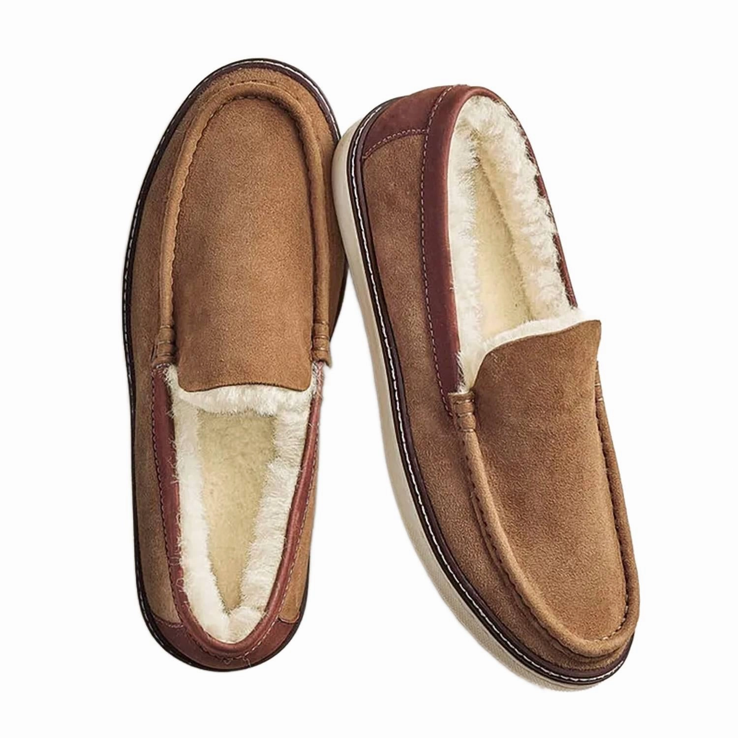 Men Mcguffey Shearling Loafer In Tan Soft Safe Sure Step