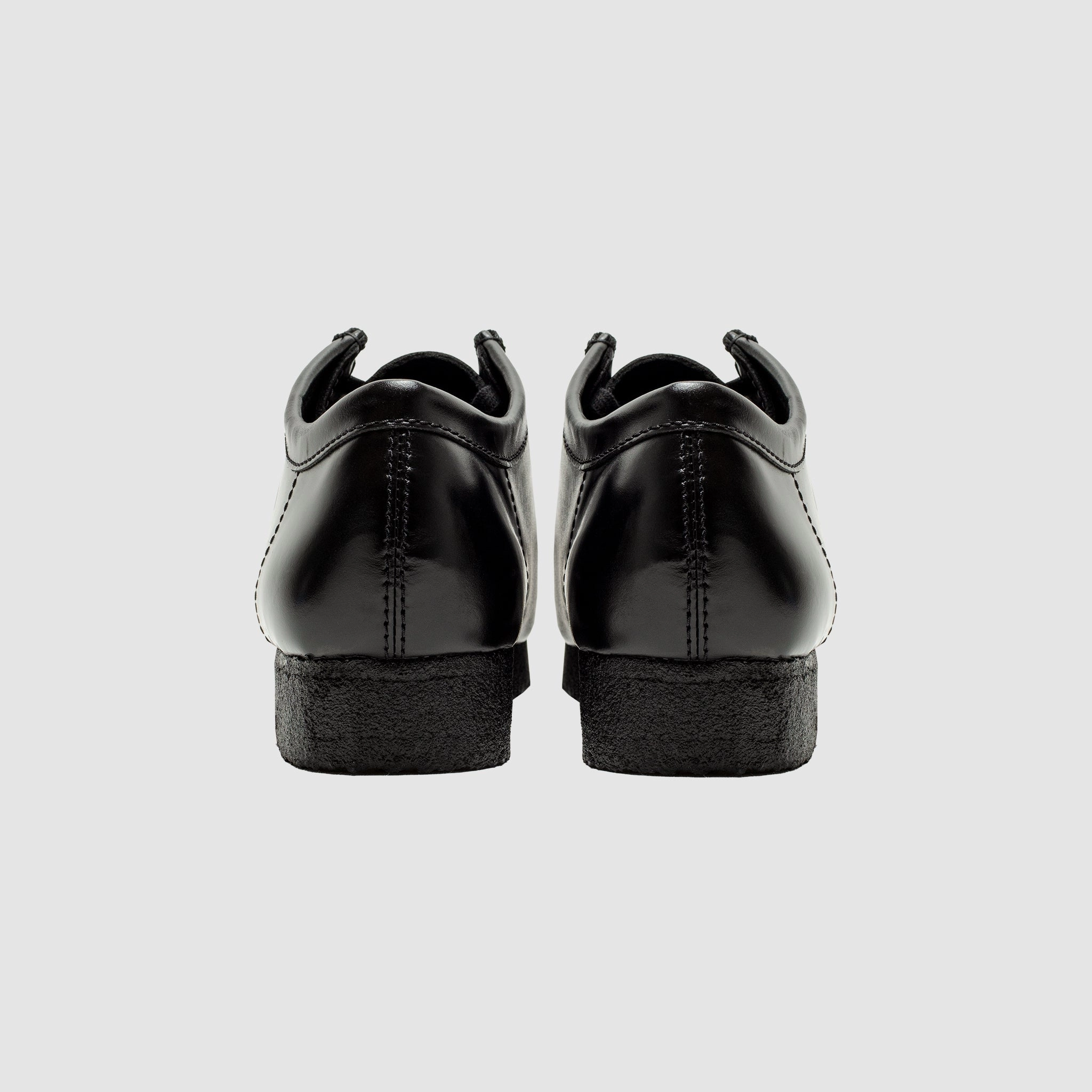 Tactical Build Energy return WALLABEE "BLACK HISHINE LEATHER"