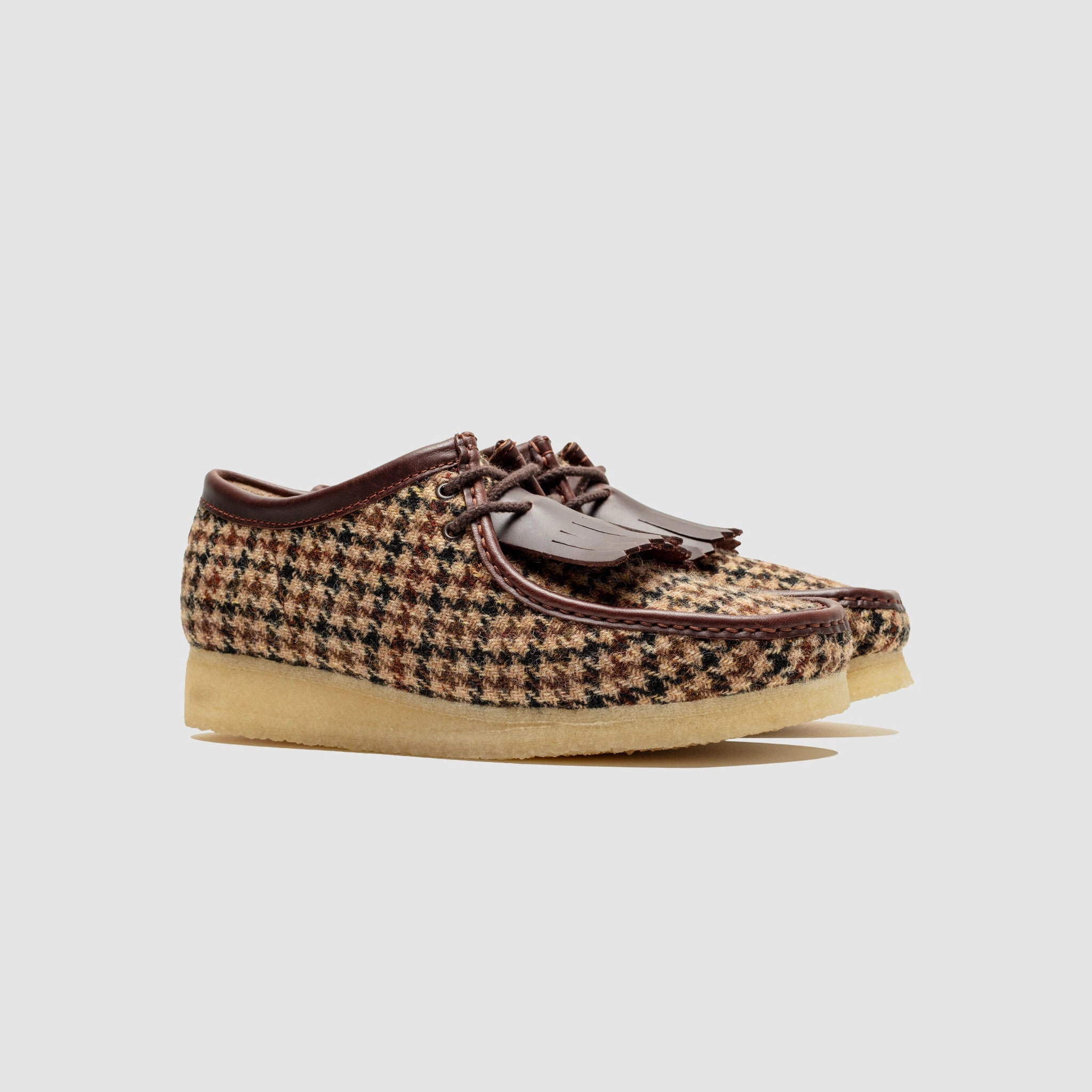 work use Slip Resistant City Walking WALLABEE "BROWN TWEED"