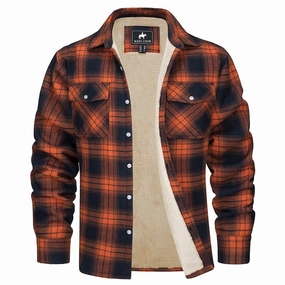 West Louis? Fleece Plaid Flannel Sherpa Shirt Jacket Cultural Inspired