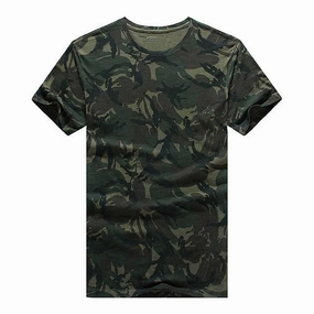 West Louis? Summer Camouflage Print Fashion T-Shirt Fashion Essential