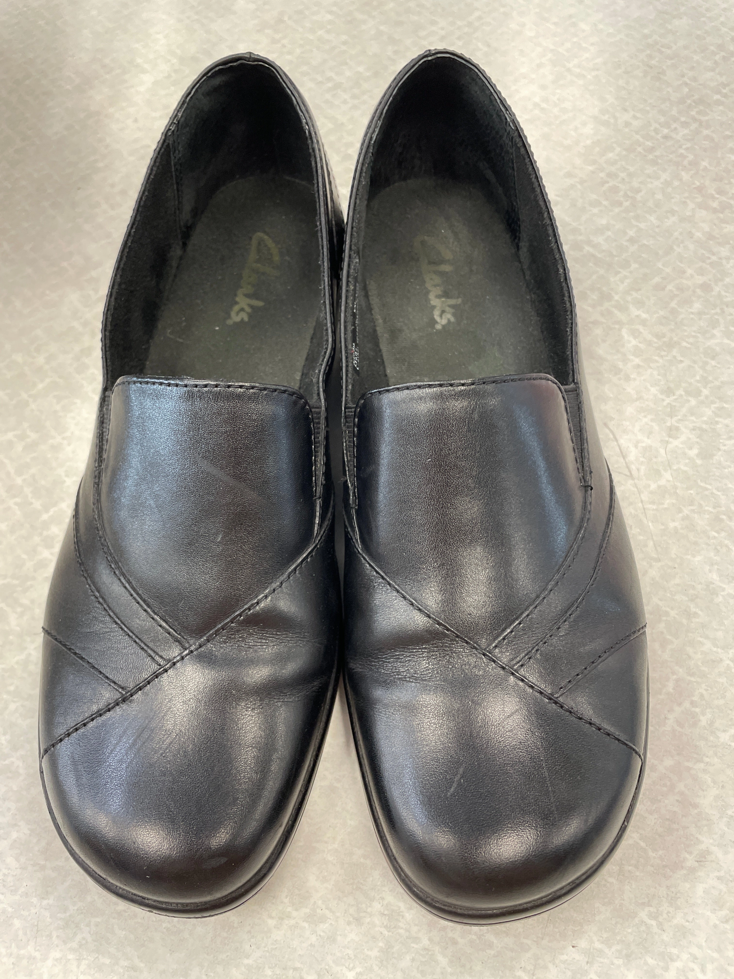 Cushioned Insole Glam Touch Shoes Heels Block By Clarks  Size: 8