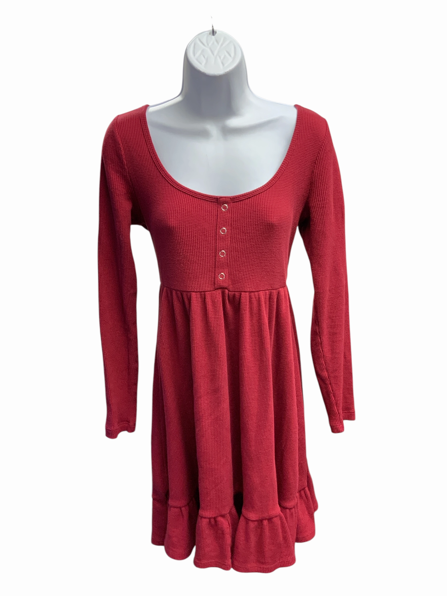 Romantic Bloom Wild Fable Women's Dress Maroon S