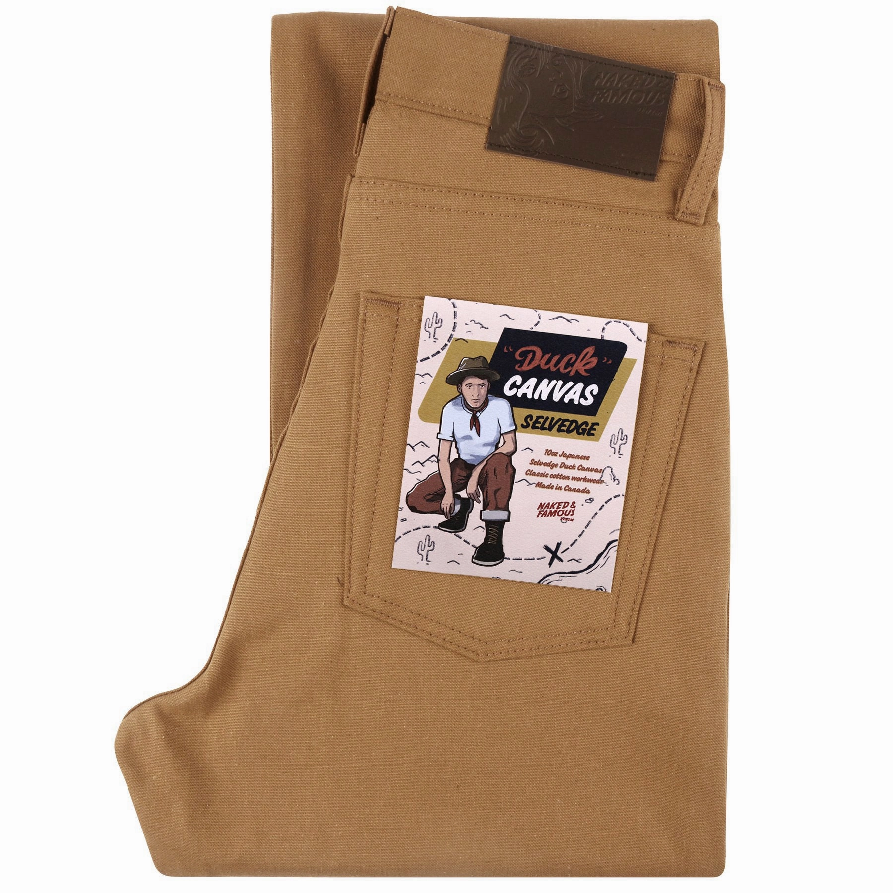 Gym Ready Slim Teen Outfit Weekend Warrior Smooth Women's - Classic - Duck Canvas Selvedge