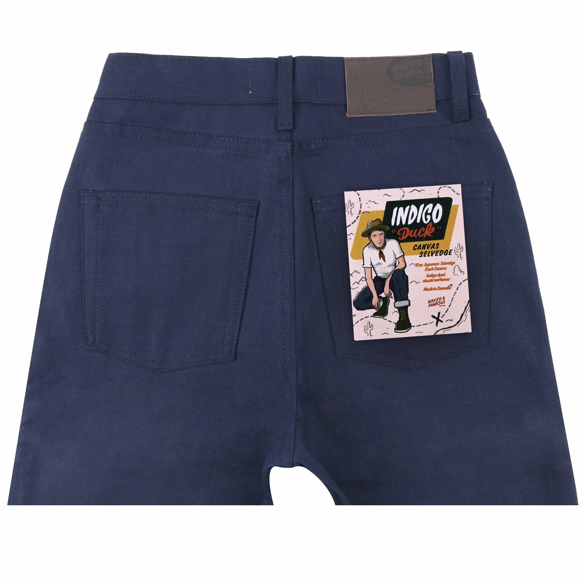 Women's - Classic - Indigo Selvedge Duck Canvas Sharp Silhouette