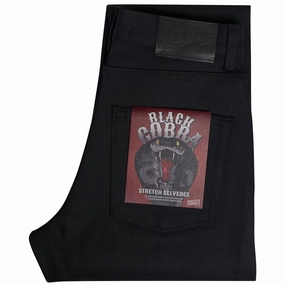 Women's - Max - Black Cobra Stretch Selvedge Seamless Waistband Finish