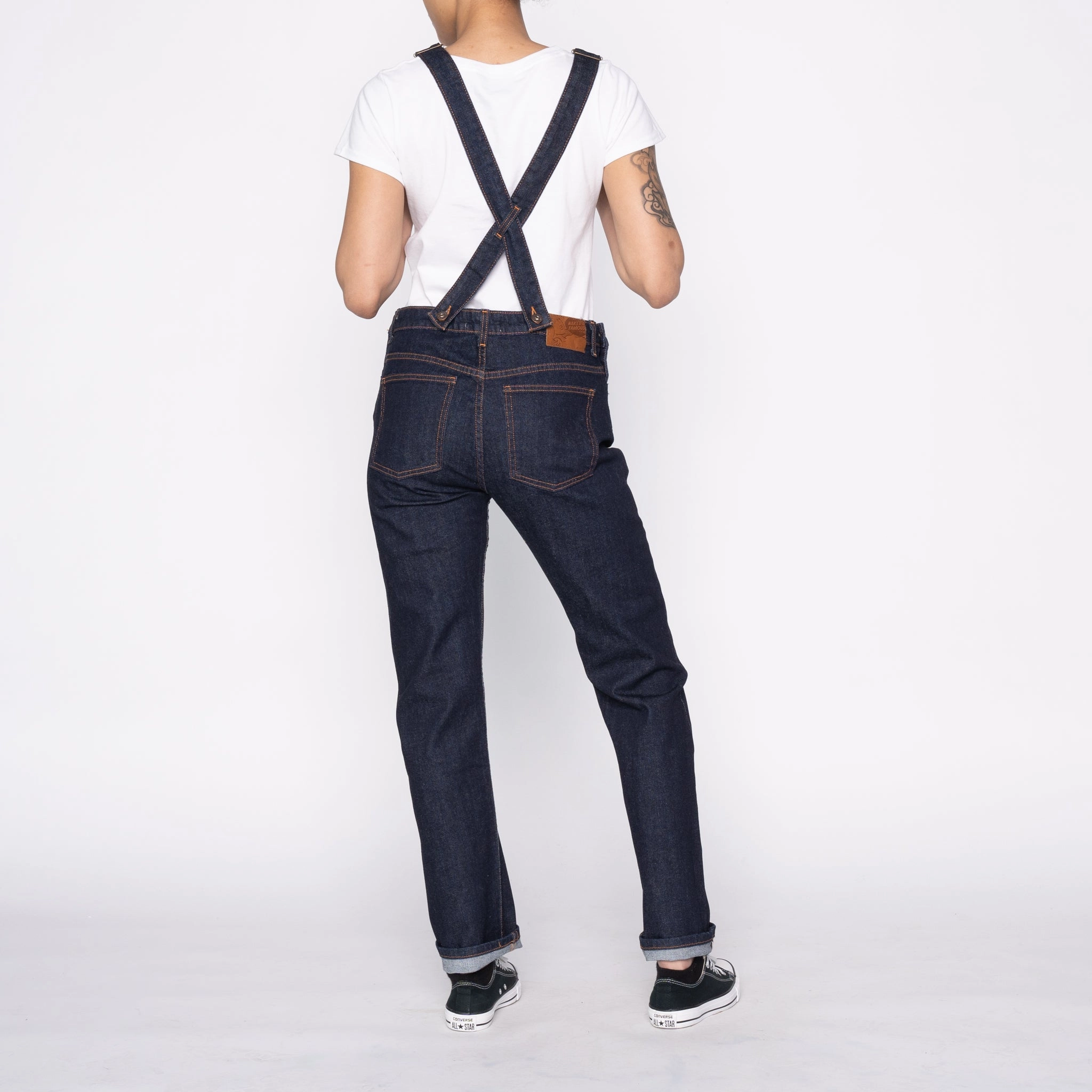 Women's - Overalls - 11oz Stretch Selvedge Flexible Waistband Festival Outfit Everyday