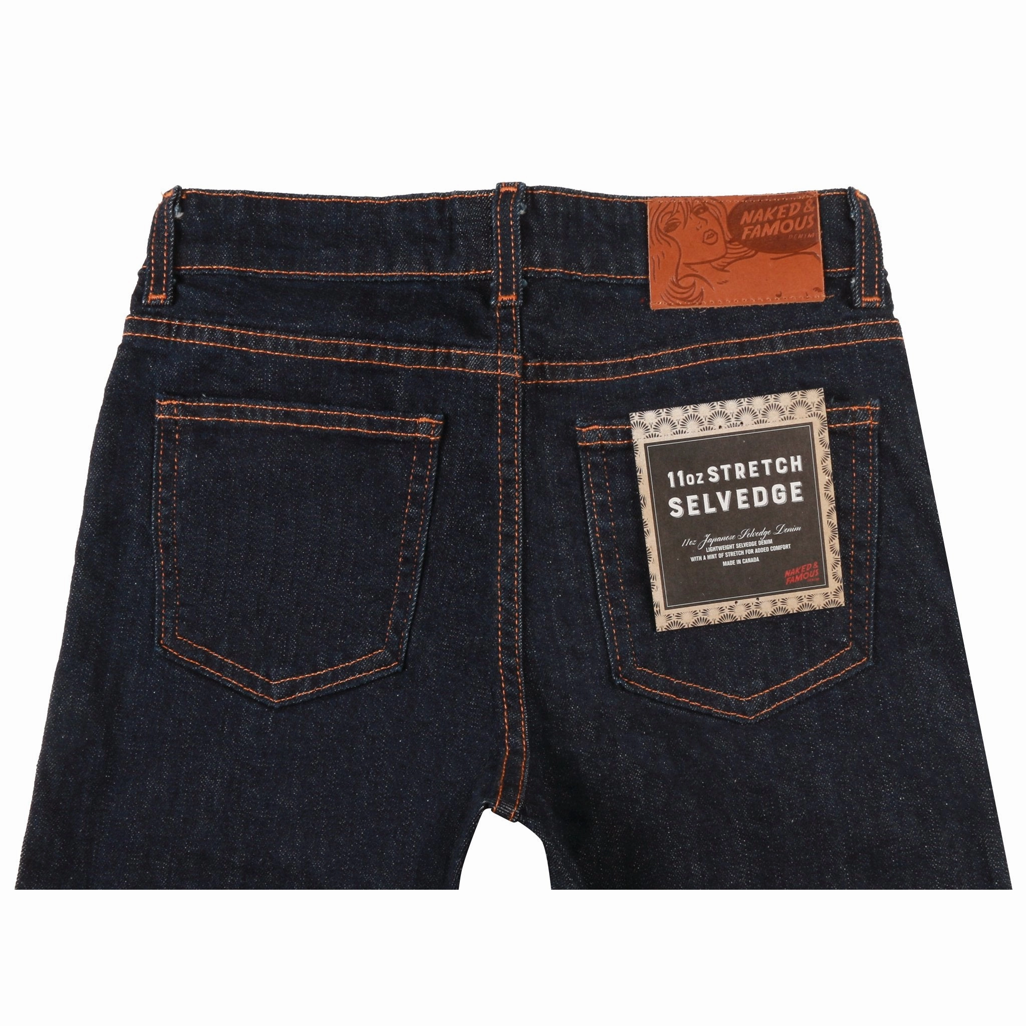 Water Efficient Wash Process Women's - Skinny - 11oz Stretch Selvedge