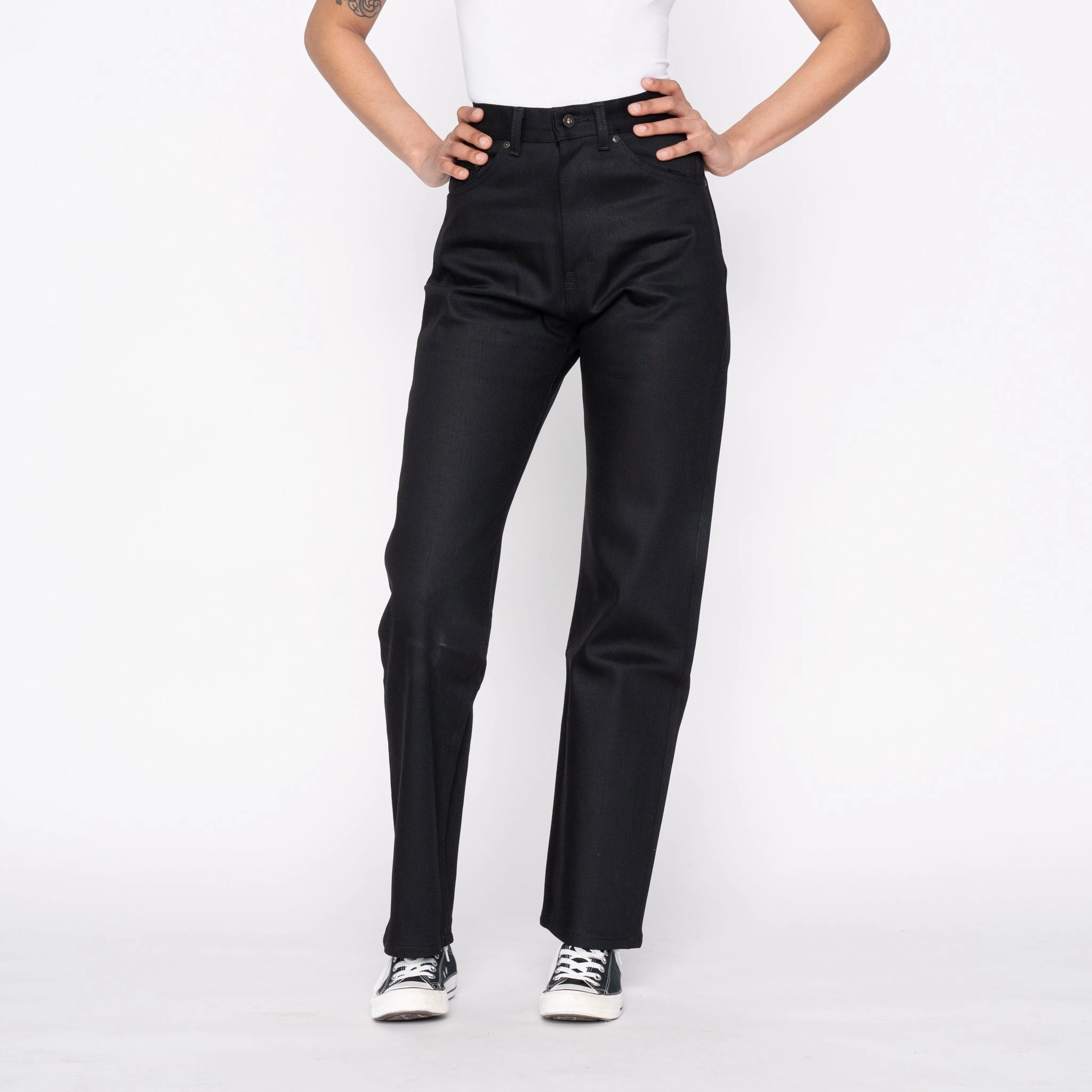 Life Ready Women's - The Classic - Black Cobra Stretch Selvedge