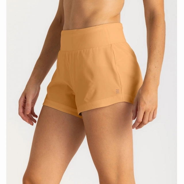 windproof Slim Look Women's Bamboo-Lined Active Breeze Short - 3"