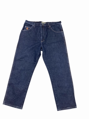 Wrangler Men's Denim Jeans 38x30 Classic Fit Textured Party Look Soft