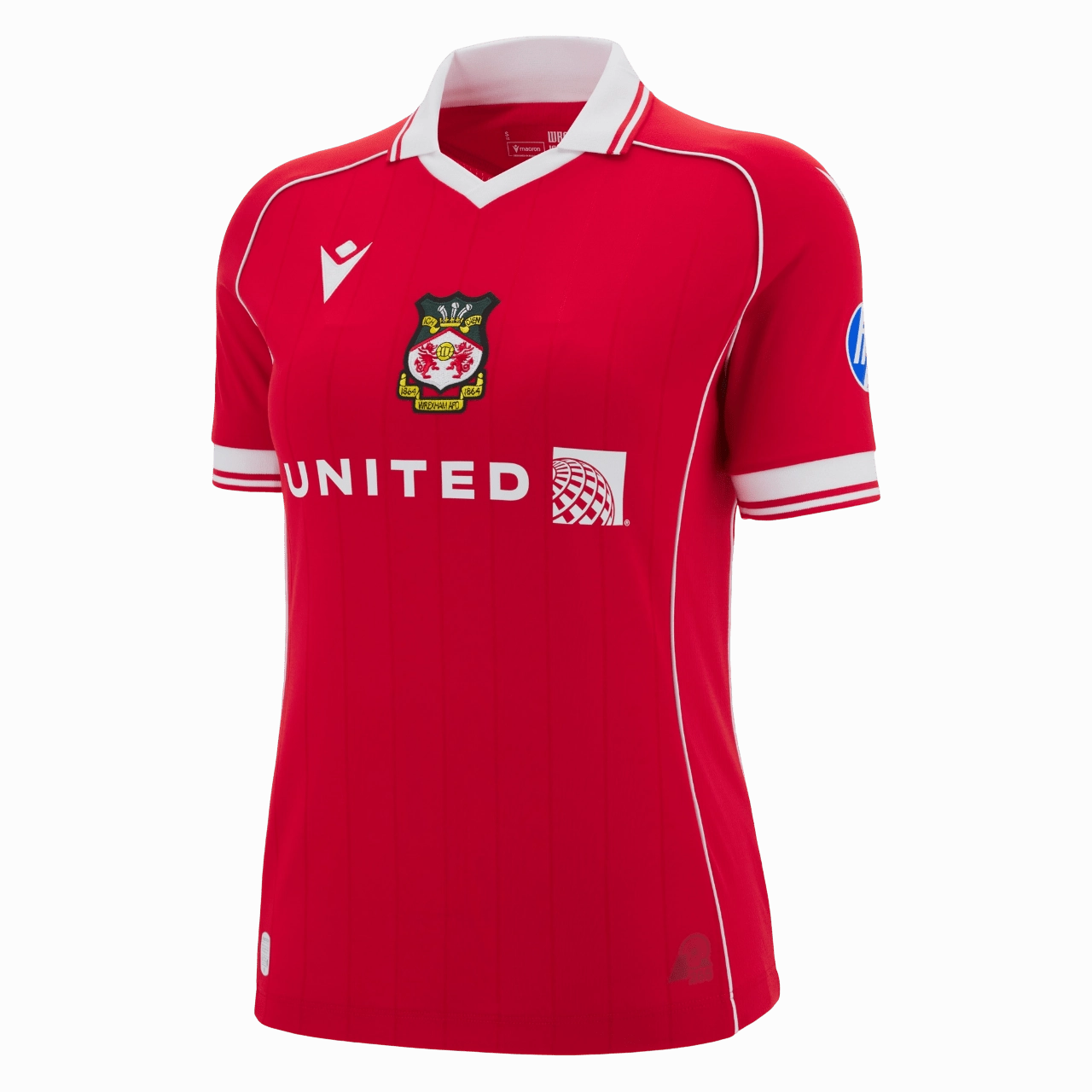 Wrexham AFC 25/26 Home Women's Jersey (700128170001) Action Fit Tagless Construction
