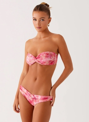 Universal Sizing System Delta Bikini Bottoms - Flamingo Fling